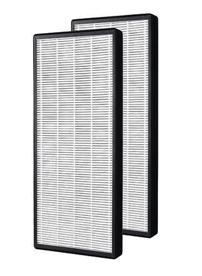HOMFILBIT 2 Pack Replacement Filters Fit for COLZER KJ800, 3-In-1 Composite Filters (Pre-filter, Activated Carbon, True HEPA) - Image 1