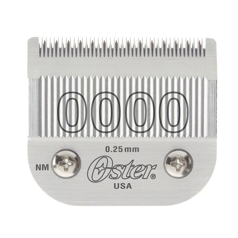 Oster Detachable Blade Size 0000 Fits Classic 76 Octane Model One Model 10 Clippers 025 mm