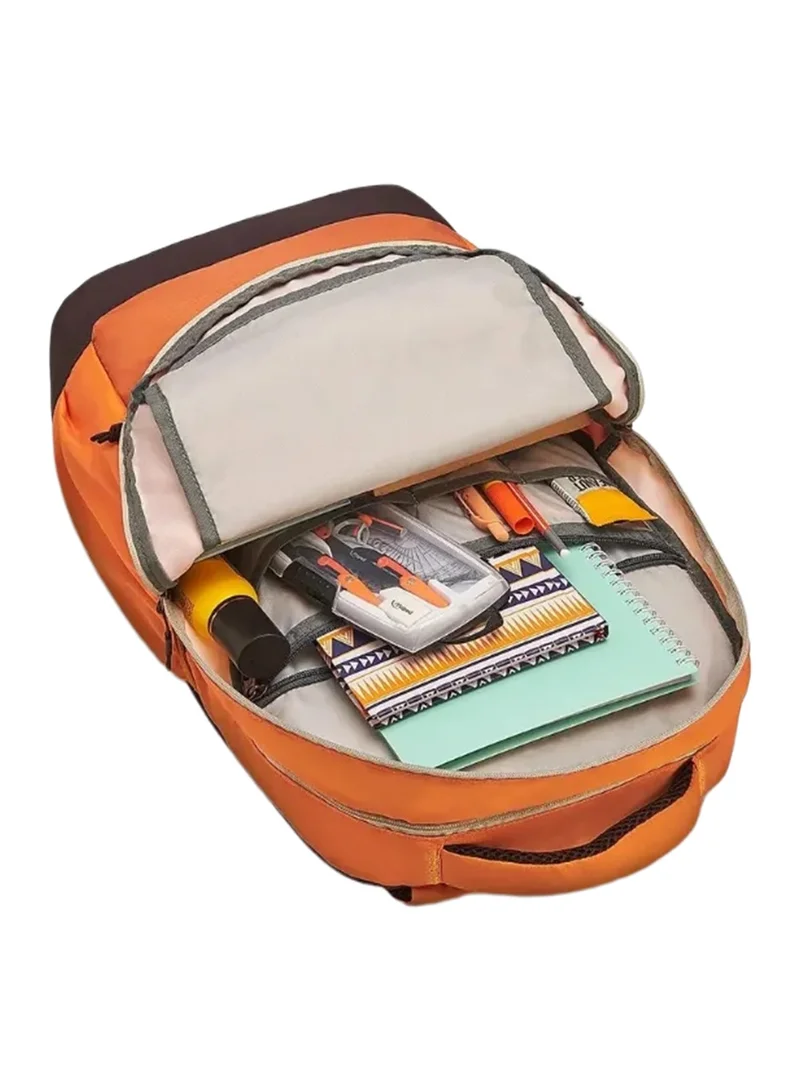 American Tourister Orange Mate 2.0 Backpack, 31L Capacity, Polyester, Mustard Yellow|Antimicrobial Lining|Rain Cover|Ergo Back & Shoulder|Bottle Holder|15.6" Laptop Compartment - 1 Year International Warranty  | Best Price UAE
