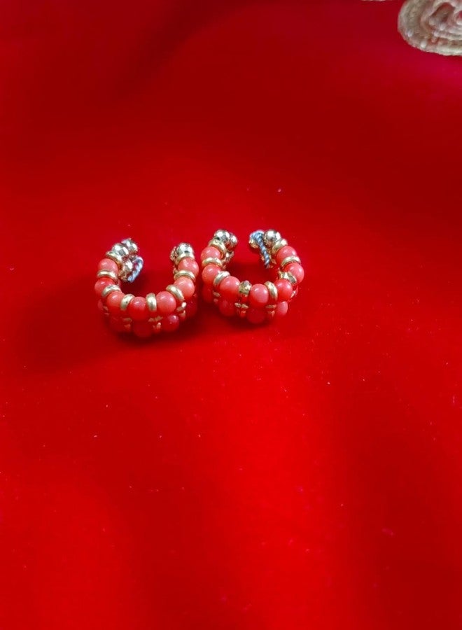 SEER Laddu Gopal Ji Kade, Bangles for Babies, Pack of 2 Pairs, Sizes 0-2, Pink and Red Designs - Image 4
