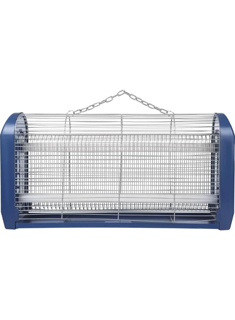 Weldone Electric Insect Killer, 2 Bulbs, 1 Net, 60 cm, 5000k - Blue Silver