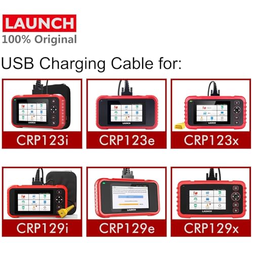 LAUNCH 100% Original USB Charging Cable Replacement X-431 CRP123i, CRP123e, CRP123x, CRP129i, CRP129e, CRP129x, CRP909E, CRP909X OBD2 Scanner 5V DC - Image 5