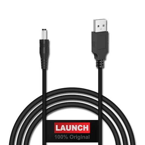 LAUNCH 100% Original USB Charging Cable Replacement X-431 CRP123i, CRP123e, CRP123x, CRP129i, CRP129e, CRP129x, CRP909E, CRP909X OBD2 Scanner 5V DC - Image 1