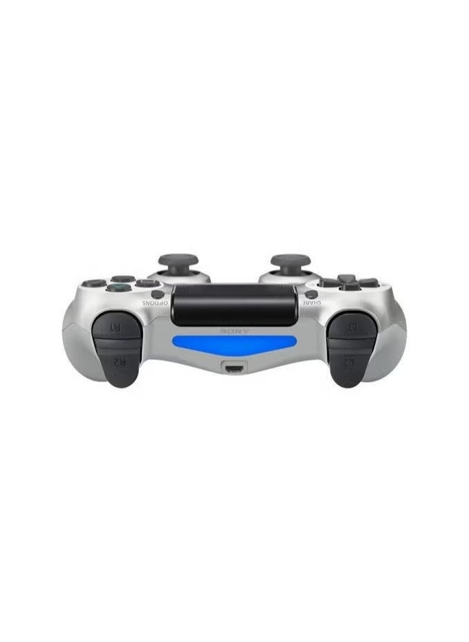 Gravity "Wireless Controller for PS4 – Silver, Precision Control, Dual-Motor Vibration, Built-In Touchpad & Speaker, 3.5mm Audio Jack, Rechargeable Battery, Ergonomic Design for Comfort" - Image 3