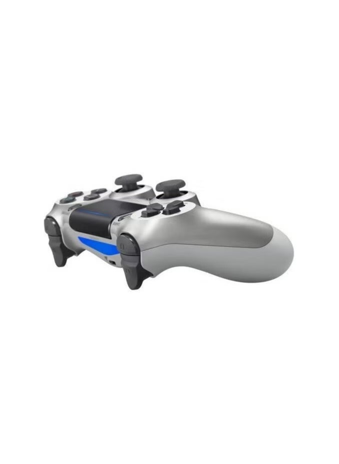 Gravity "Wireless Controller for PS4 – Silver, Precision Control, Dual-Motor Vibration, Built-In Touchpad & Speaker, 3.5mm Audio Jack, Rechargeable Battery, Ergonomic Design for Comfort" - Image 2