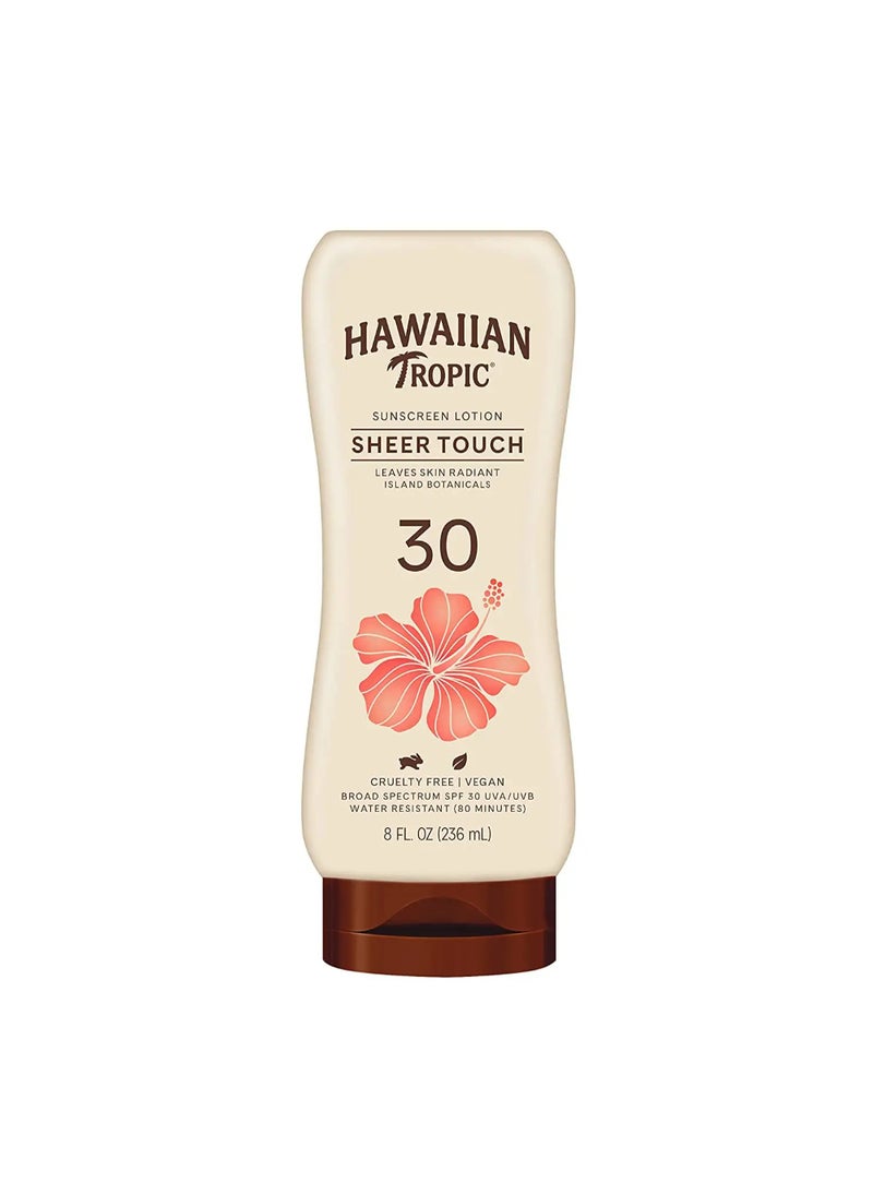 Hawaiian Tropic Sheer Touch Sunscreen Lotion Spf30 236ml