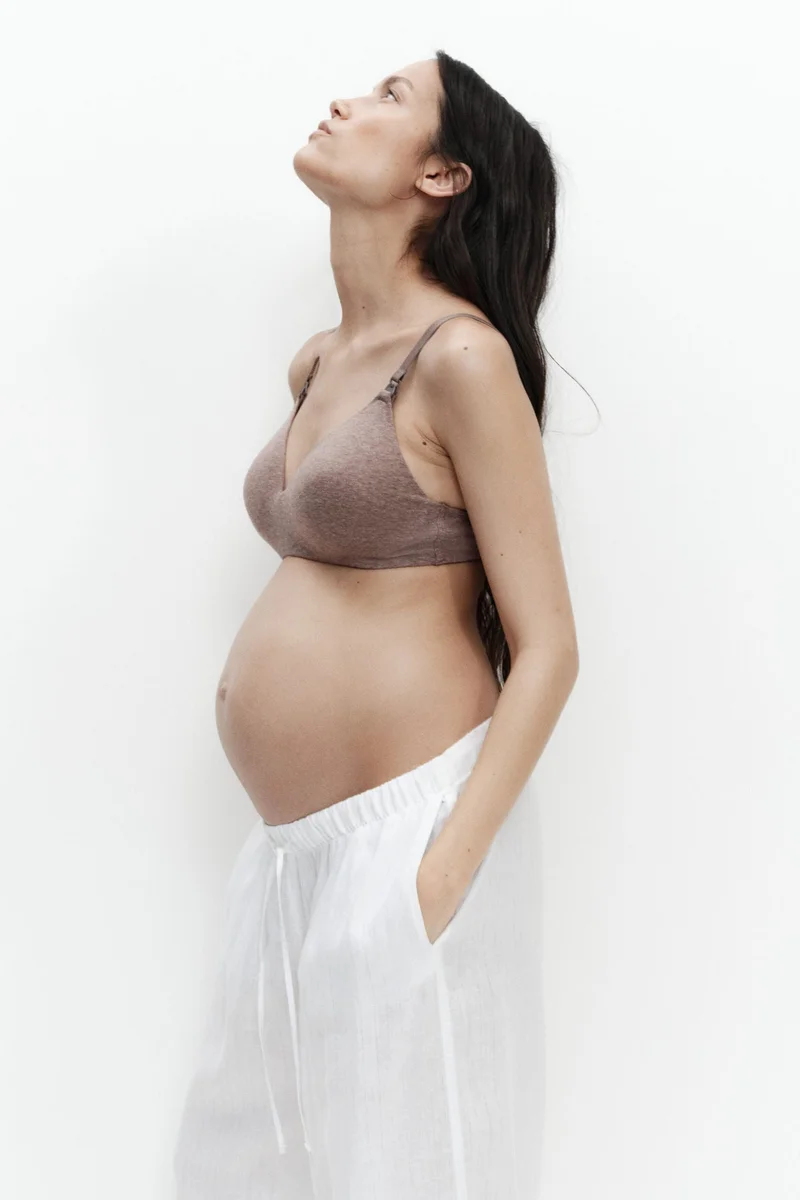 H&M  MAMA 2-pack padded cotton nursing bras for Women | Best Price UAE