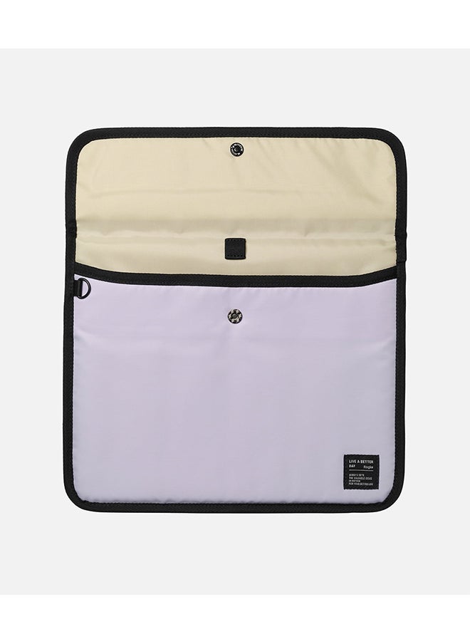 Ringke Pad Pouch Slim Sleeve for Tablet PCs and Other Accessories- Light Purple  - Image 2