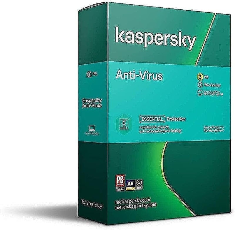 ANTI-VIRUS 2020 - 2 USERS - AUTHENTIC MIDDLE EAST VERSION - 1 YEAR
