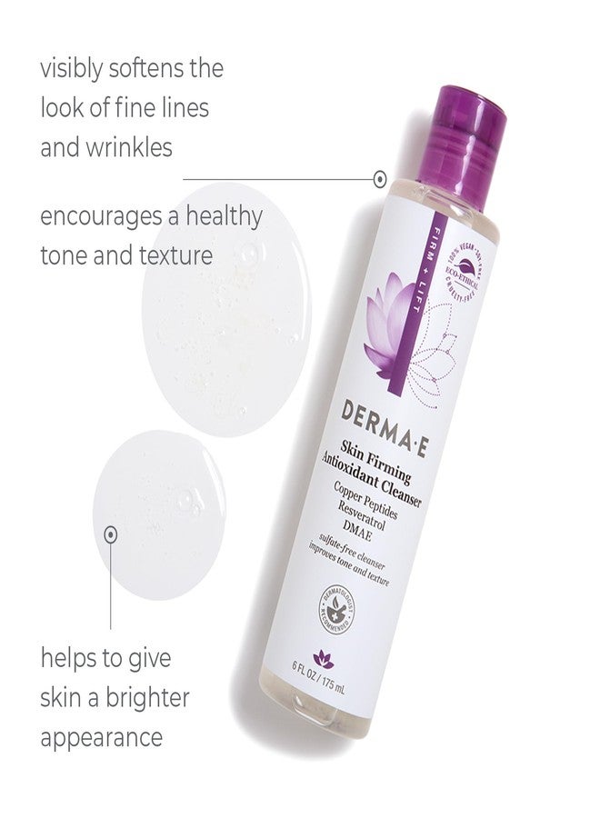 derma-e Derma E, Skin Firming Antioxidant Cleanser, 6 Ounce - Image 2