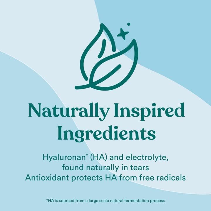 Biotrue قطرات العين بيولوجية الترطيب لتعزيز الرطوبة للعيون الجافة المتهيجة في أمبولات جرعة واحدة من باوش ولومد 30 حبة خالية من المواد الحافظة ومتوازنة الرقم الهيدروجيني مستوحاة طبيعياً - Image 2