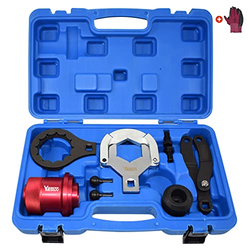 Yuesstloo Rear Drive Axle Differential Installer Remover Tool Kit, Compatible with BMW X3 X5 X6 RWD 4WD, Replace for 335040 335050 335060 335080 230020, with Carrying Case & Gloves - Image 1