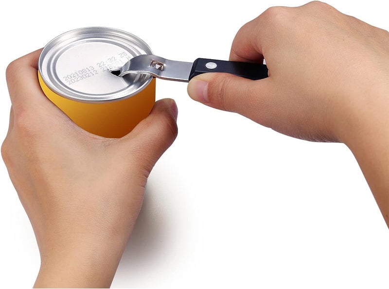 Styxon Can Punch Bottle Opener Manual Stainless Steel Can Opener 2 Pack - Image 5
