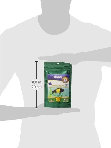 Northfin Veggie Fish Food Formula – Slow Sinking Pellets for Herbivorous Fish (2mm, 100g) | Premium Organic Kelp-Based Diet with Spirulina & Astaxanthin for Enhanced Color & Digestive Health - Image 3