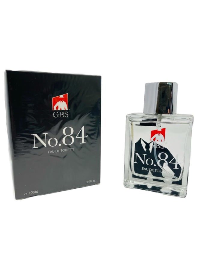 G.B.S رقم 84 - عطر للرجال - أو دو تواليت - 3.4 أونصة (100 مل) نوتات من اللافندر والحمضيات - جريء، مكثف، لا يُنسى، مثير - Image 1