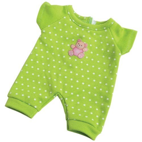 Constructive Playthings Washable Pajama Outfits with Hook and Loop Closures for 10 inch Baby Dolls Set of 4 - Image 4