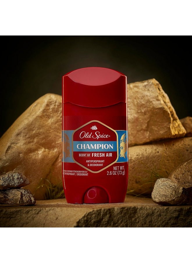Old Spice Antiperspirant Deodorant For Men, Champion, 48 Hr Odor Protection, 2.6 Oz (Pack Of 6)  - Image 2