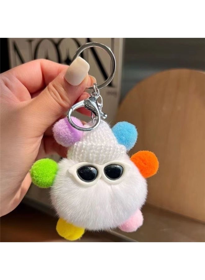 yongsheng Cute Plush Keychains for Women, Plush Keychains for Backpacks Decorative Birthday Gifts, Party Rewards, Meet Gifts  - Image 5