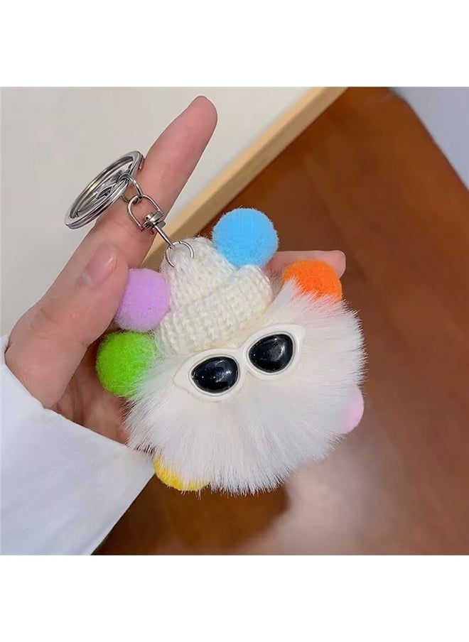 yongsheng Cute Plush Keychains for Women, Plush Keychains for Backpacks Decorative Birthday Gifts, Party Rewards, Meet Gifts  - Image 2