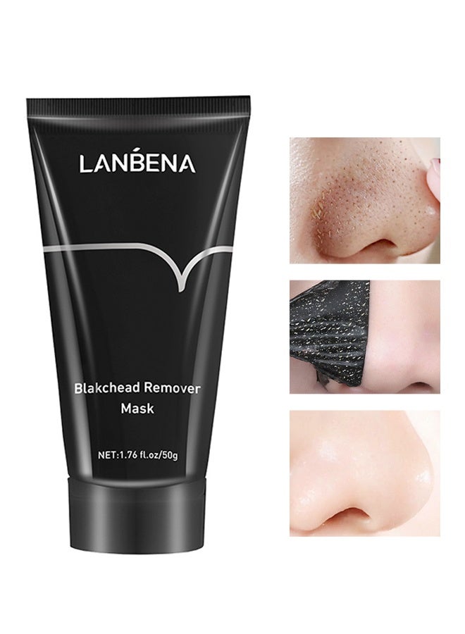 لان بينا قناع إزالة الرؤوس السوداء، قناع الفحم القابل للتقشير للوجه، مزيل الرؤوس السوداء، منظف المسام للرجال والنساء - Image 1