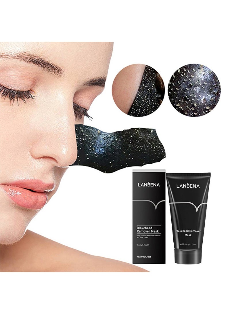 LANBENA Blackhead Remover Mask, Charcoal Peel Off Face Mask, Blackhead Remover, Pore Cleaner for Men & Women - Image 3
