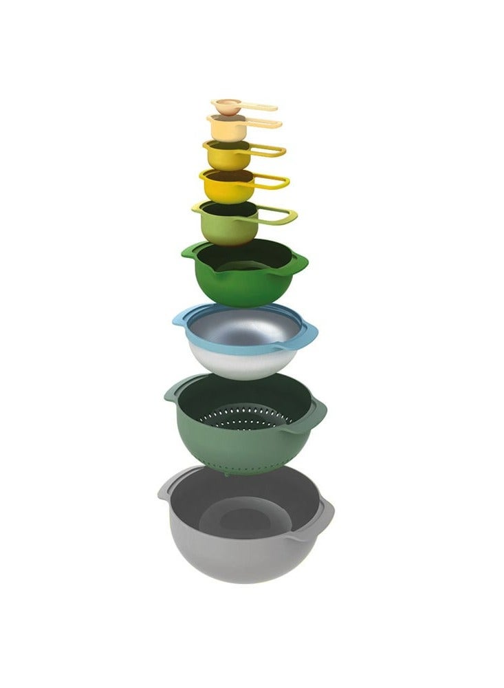 Joseph Joseph Nest Opal Preparation Bowls, Set of 9 - Image 2