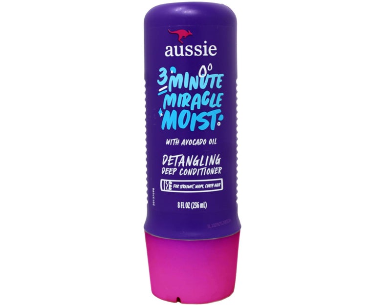 Aussie 3 Minute Miracle Moist Deep Conditioner, 8 oz - Image 1