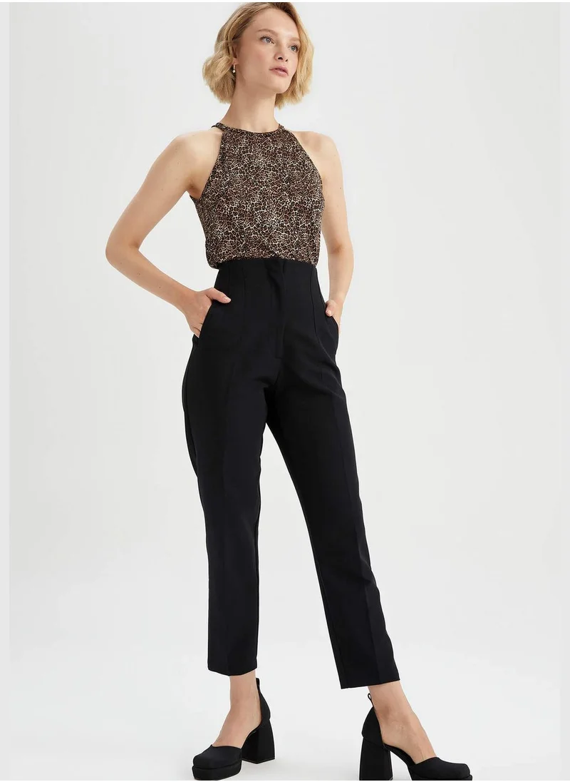 ديفاكتو Woman Fitted Halter Collar Vest