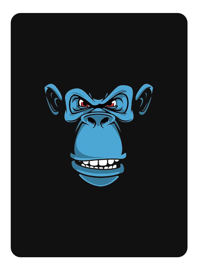 Theodor Protective Flip Case For Samsung Galaxy Tab S6 With Trifold Stand Auto Wake Sleep Shockproof Cover Blue monkey face copy - Image 1