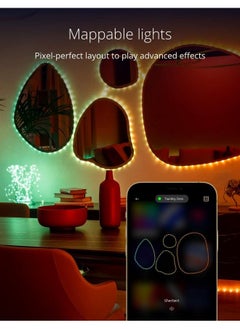 Twinkly Dots App Controlled Flexible Led Light String With 200 Rgb (16 Million Colors) Leds. 33 Feet. Black Wire. Indoor And Outdoor Smart Home Lighting Decoration  - Image 4