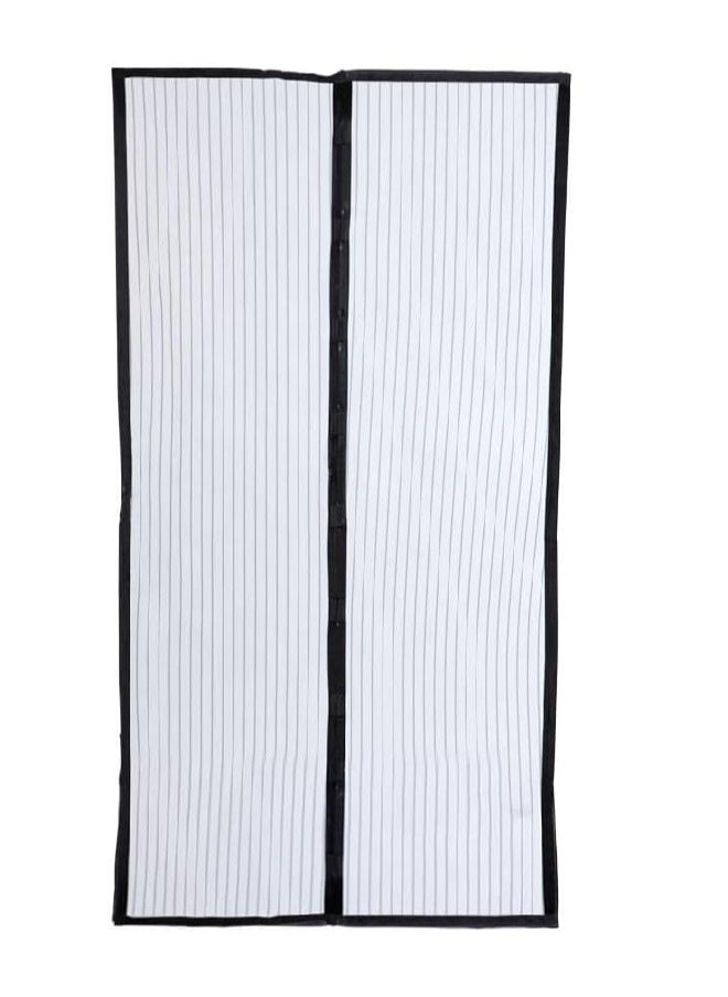 Magic Mesh Magic Mesh Magnetic Automatic Closure Anti-Mosquito Door Curtain Multicolour 100x210cm  - Image 1