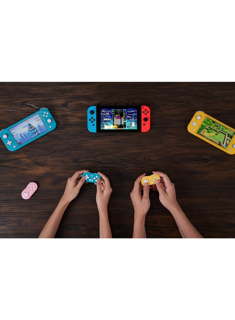 8Bitdo Zero 2 Bluetooth Gamepad Keychain Sized Mini Controller for Switch, Windows, Android, macOS & Raspberry Pi(Yellow Edition) - Image 5