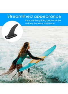 Y&D Surfboard Fins, Removable Universal SUP Fin, Nylon Safe Reinforced Replacement Diverter Tail Rudder for Longboard Surfboard, Inflatable Paddle Board, Stand-Up Board  - Image 2