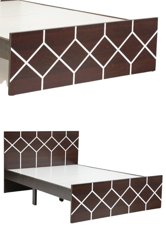 SULSHA Modern Wooden Bed Single Size 190x90 Without Mattress - Image 3