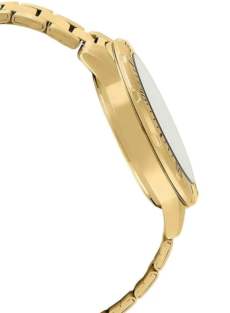 CASIO Men's Enticer Gold Stainless Steel Analog Watch MTP-VD01G-9EVUDF - Image 4