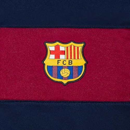 Icon Sports Officially Licensed FC Barcelona Soccer Track Jacket - Unisex Kids - FCB52TJ Navy YL - Image 2