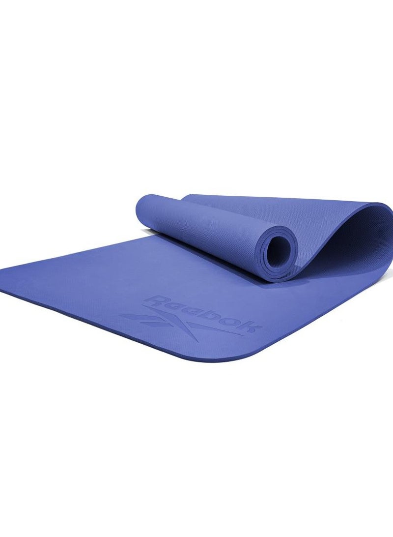 ريبوك حصيرة يوغا – 6 مم بلون بنفسجي فاتح – خفيفة ومقاومة للانزلاق لتوفير راحة أثناء التمارين - Image 3