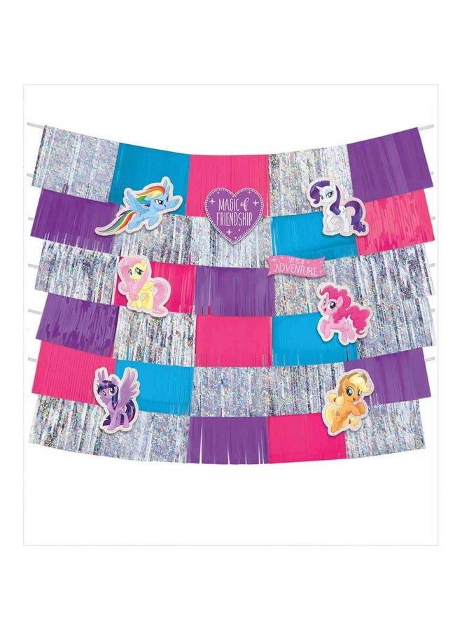 Amscan My Little Pony Friendship Adventures™ Backdrop Kit 9 Pcs Blue/Gray/Pink/Multicolor (242391) One Size - Image 2