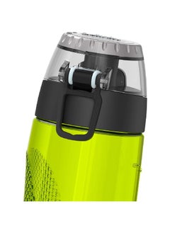 THERMOS Tritan Hydration Water Bottle with Meter Lime Green and Black 24oz HP4104LG6  - Image 5