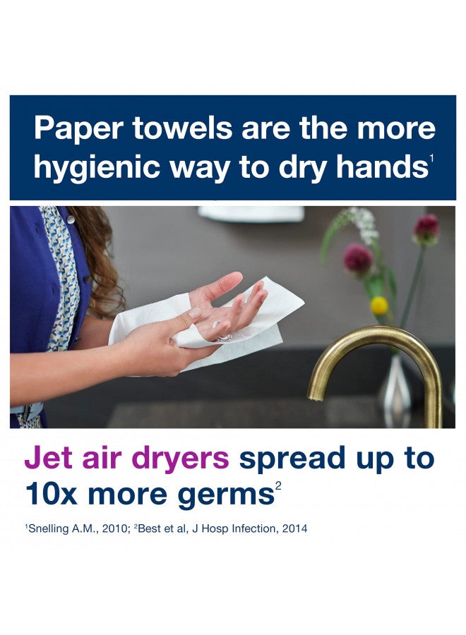 Tork لفافة مناديل ورقية يدوية تيرك ماتيك بيضاء H1، عالمية، 100% ألياف معاد تدويرها، 6 لفات × 700 قدم، 290089 - Image 5