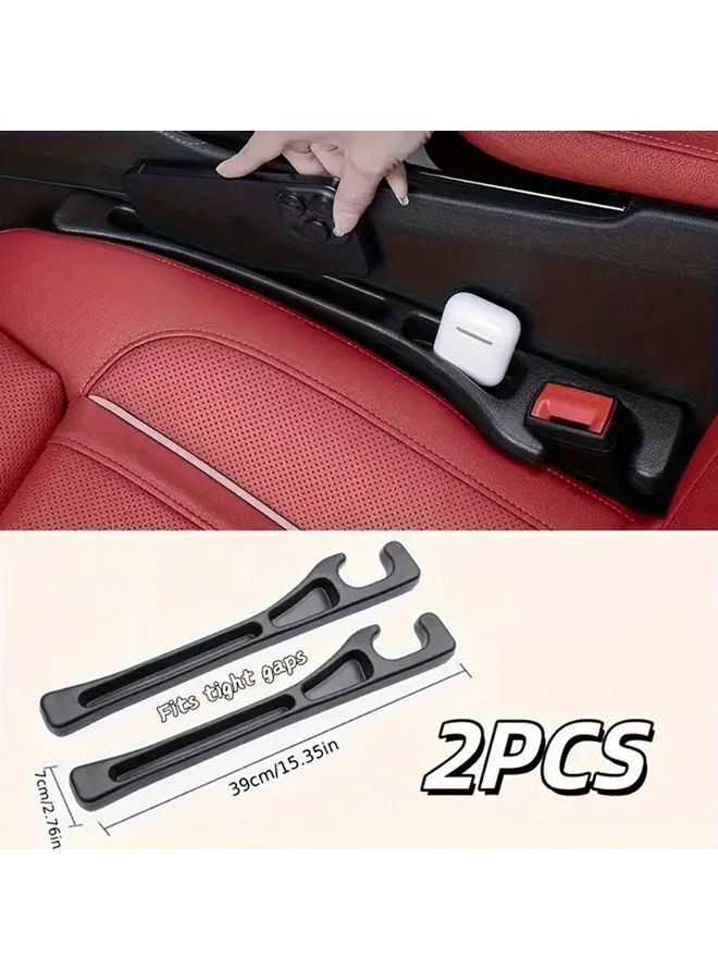 2pcs Car Filler Inserts Heavy Duty Plastic Non Slip Organization Box for Backseat Trunk Travel - Image 1