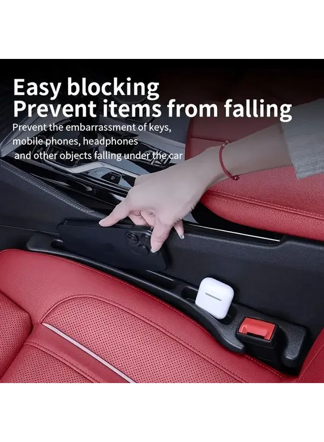 2pcs Car Filler Inserts Heavy Duty Plastic Non Slip Organization Box for Backseat Trunk Travel - Image 4