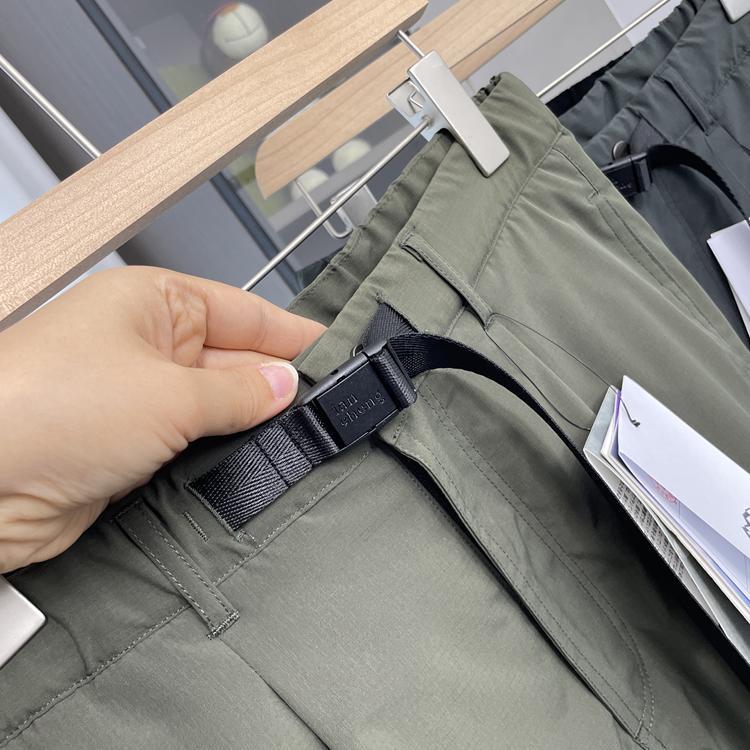 Super Warm! Men'S Winter Outdoor Waterproof Moisture-Wicking Fleece Thickened Belt Hiking Casual Pants - Image 4