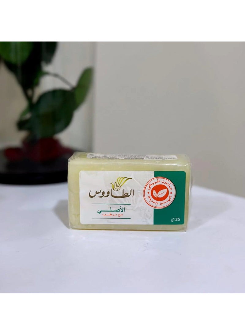 الطاووس صابون الطاووس الطبيعي الأصلي 120*4 جرام مغربي 100% - Image 2