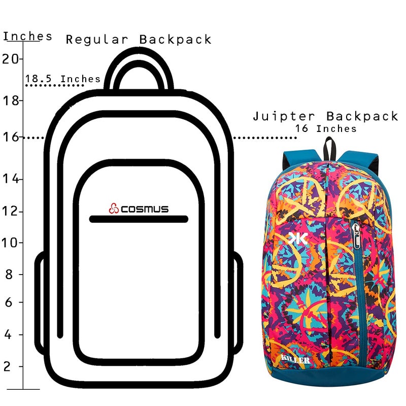 Killer حقيبة ظهر صغيرة خارجية ميني من كوكب المشتري سعة 12 لتر - Image 4