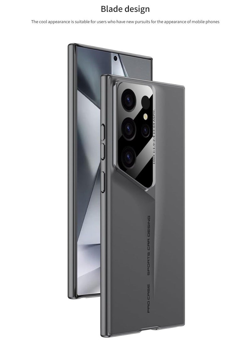 Case Compatible with Samsung Galaxy S24 Ultra 6.8 inch Case, Ultra Thin Frosted Matte PC Back Cover for Samsung Galaxy S24 Ultra - Image 1