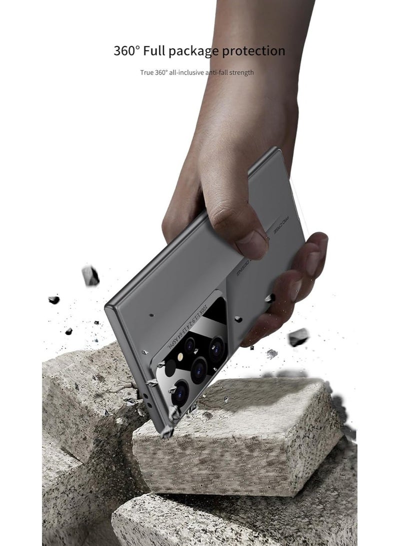 Case Compatible with Samsung Galaxy S24 Ultra 6.8 inch Case, Ultra Thin Frosted Matte PC Back Cover for Samsung Galaxy S24 Ultra - Image 3