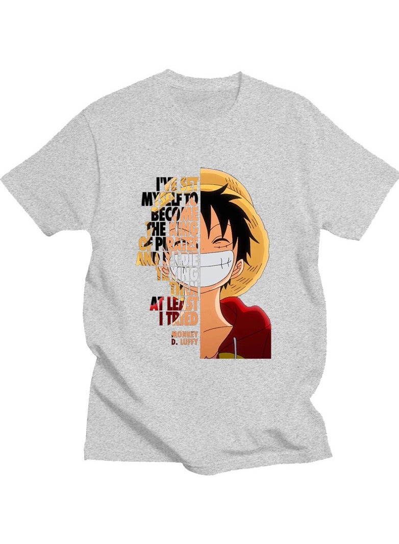 KUYING One Piece Short Sleeved T-Shirt 