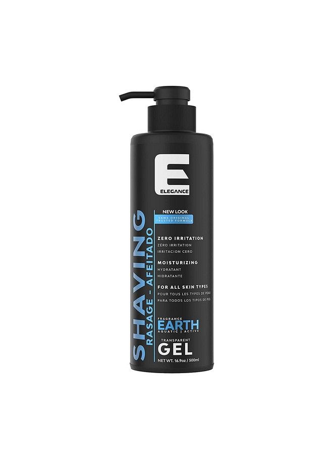 E Elegance Elegance Transparent Shaving Gel Earth 16.9 Oz - Image 2