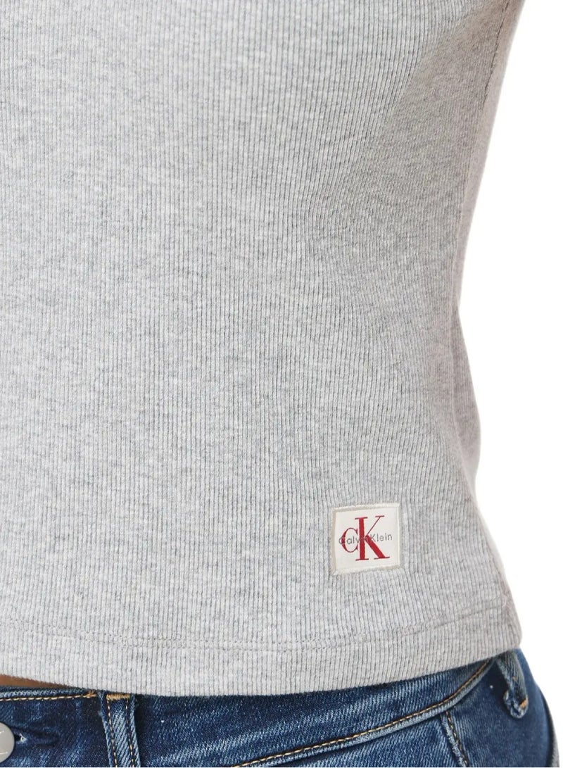 Calvin Klein Jeans Logo Half Zip Sweater - Image 3